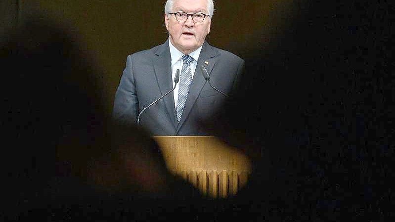 Bundespräsident Frank-Walter Steinmeier hat dazu aufgerufen, Antisemitismus entgegenzutreten. Foto: Bernd von Jutrczenka/dpa/Archiv