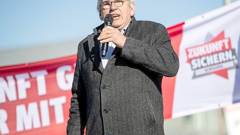 Jörg Hofmann, Vorsitzender der IG Metall. Foto: Christoph Schmidt/dpa