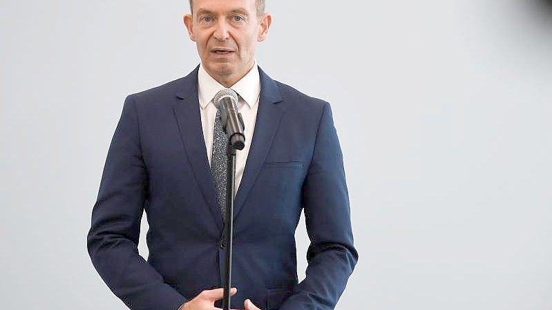 FDP-Generalsekretär Volker Wissing: Scheitern der Koalitionsverhandlungen „keine Option“. Foto: Christophe Gateau/dpa
