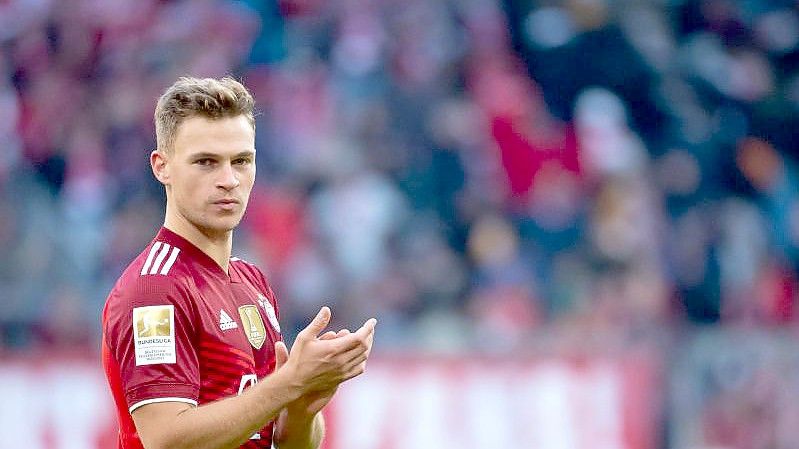 Hat Bedenken in Bezug auf eine Corona-Impfung: Bayern-Profi Joshua Kimmich. Foto: Sven Hoppe/dpa