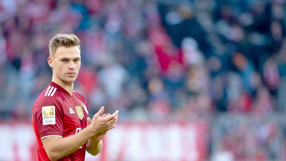 Fußball-Nationalspieler Joshua Kimmich verspürt derzeit eher Gegenwind als Beifall. Foto: DPA