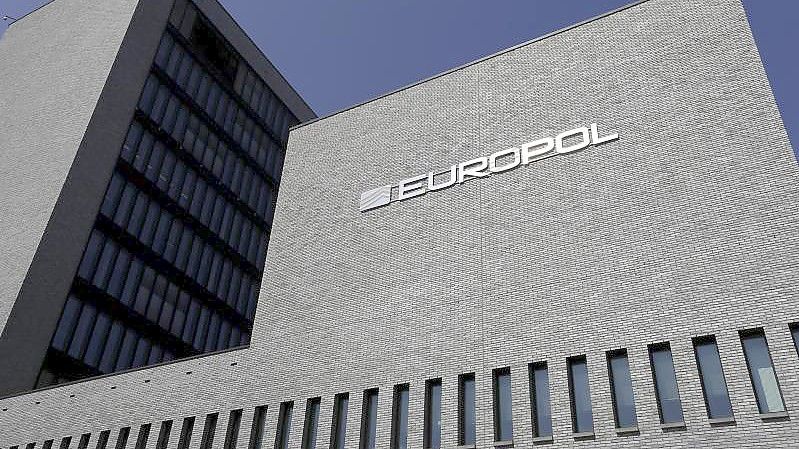 Das Hauptquartier der Europäischen Polizeibehörde Europol in Den Haag. Foto: Nicolas Maeterlinck/BELGA/dpa