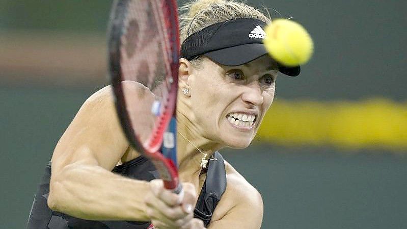 Hat ambitionierte Ziele für den Fed Cup: Angelique Kerber. Foto: Mark J. Terrill/AP/dpa