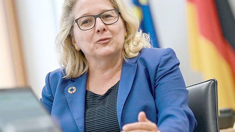 Bundesumweltministerin Svenja Schulze warnt vor verallgemeinerter Kritik an der Klimaschutz-Politik. Foto: Britta Pedersen/dpa-Zentralbild/dpa