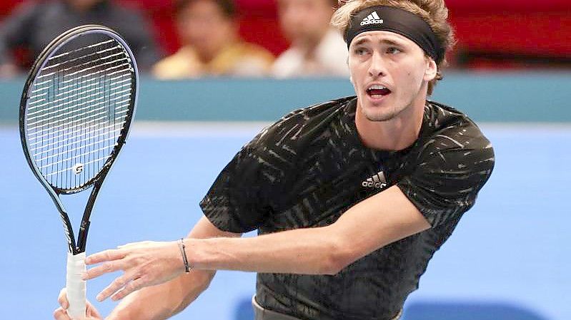 Steht beim Turnier in Wien im Finale: Alexander Zverev. Foto: Lisa Leutner/AP/dpa