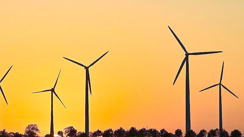 In Deutschland sind in den ersten neun Monaten dieses Jahres wesentlich mehr neue Windenergieanlagen an Land in Betrieb gegangen als im Vorjahreszeitraum. Foto: Patrick Pleul/dpa-Zentralbild/ZB