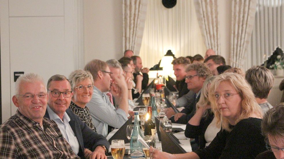 Das gemütliche Beisammensein machte das Vereinsfest von Viktoria Flachsmeer aus. Foto: Privat