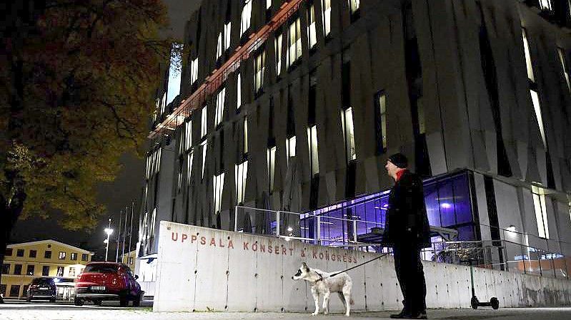 Im Konzerthaus im schwedischen Uppsala sind bei einem Sturz zwei Menschen ums Leben gekommen. Foto: Anders Wiklund/TT News Agency/dpa