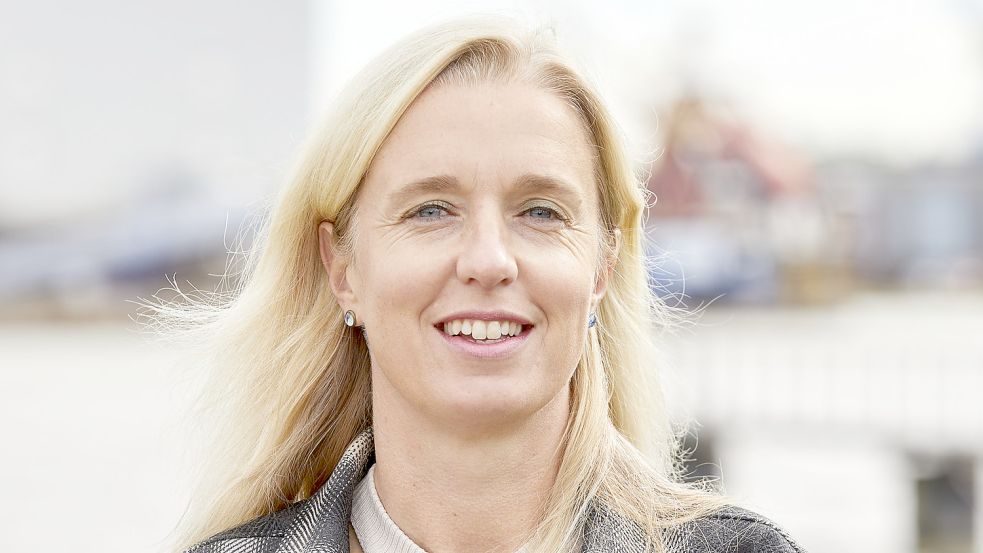 Katja Baumann von der Firma Mariko in Leer. Foto: TORSTEN KOLLMER