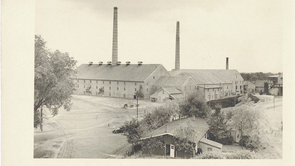Die Ziegelei von Otto Brinkmann in den 1950er-Jahren. Foto: Archiv Moor- und Fehnmuseum Elisabethfehn