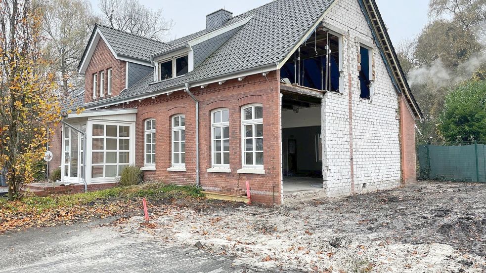Am Kindergarten Loga wird derzeit saniert. Während der Arbeiten wurde klar, es wird teurer. Foto: Nording