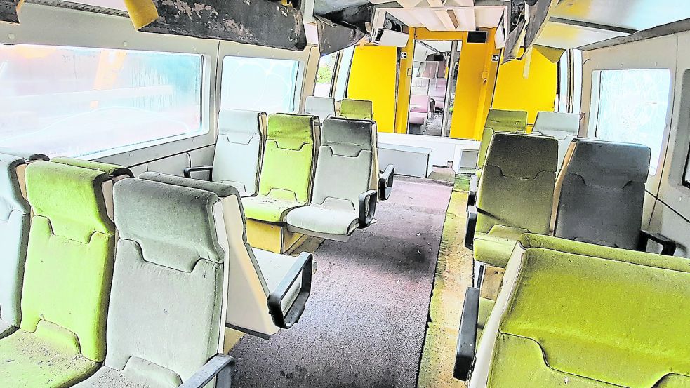 Zu neuem Glanz verhelfen will der Förderverein unter anderem dem TR06. Aufgemöbelt und wieder zugänglich gemacht werden soll auch das Besucherzentrum. Foto: Schade