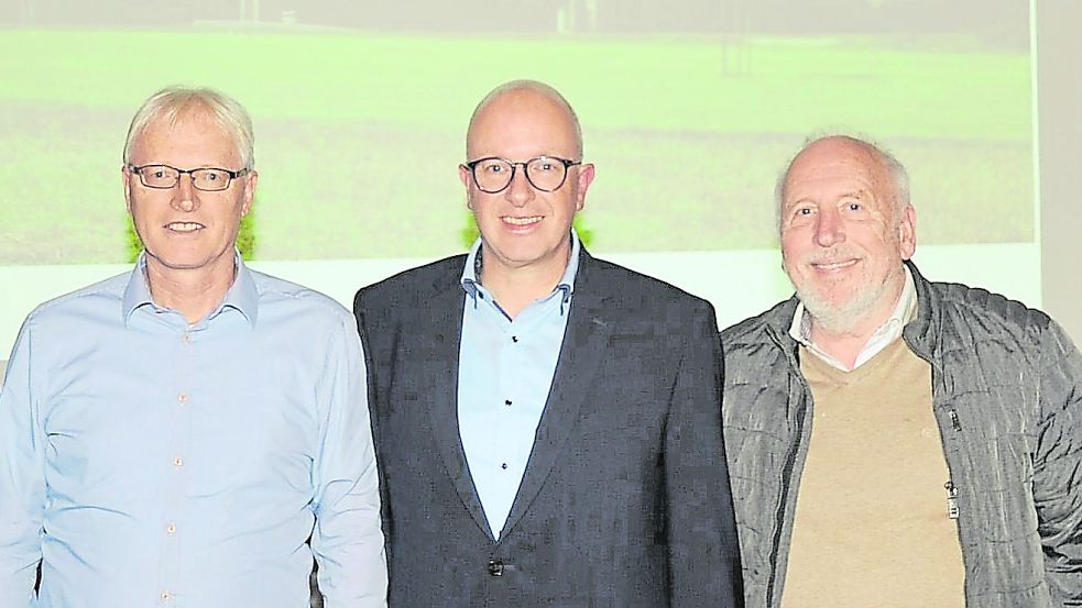 Den Gründungsvorstand bilden unter anderem: (v. l.) Ansgar Schlüter, Norbert Holtermann und Klaus Brands. Foto: Schade