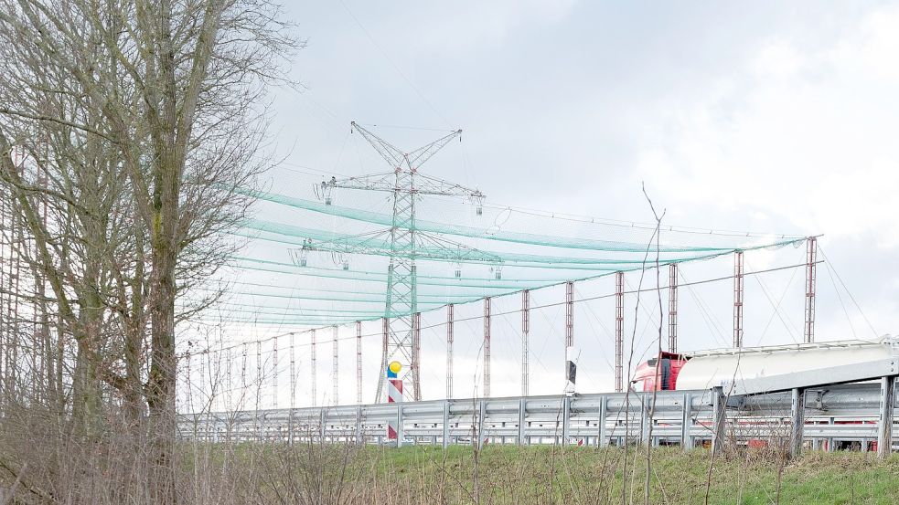 So wie auf diesem Bild wird es ab Sonntag auch eine Zeit lang an der A31 aussehen. Foto: Tennet