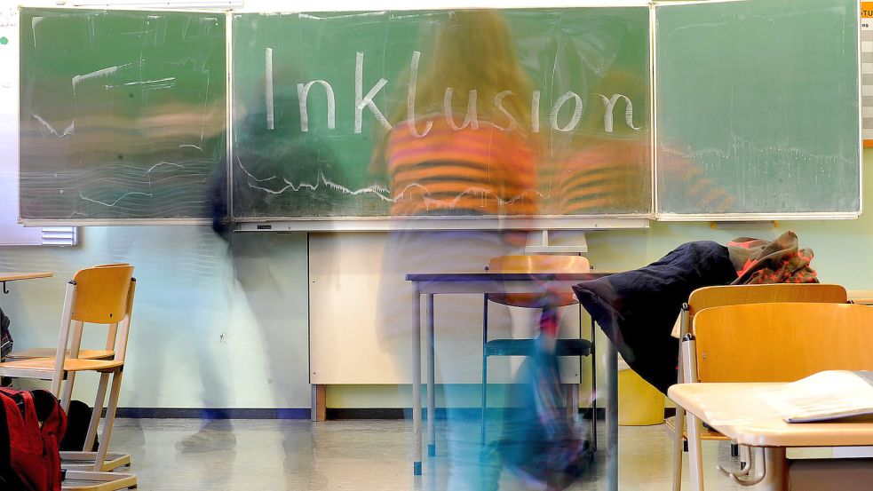 Im Konzept der Grundschule Völlen sieht der „Familienkreis Down-Syndrom“ eine große Chance auch für Kinder anderer Schulen. Symbolfoto: dpa/Güttler