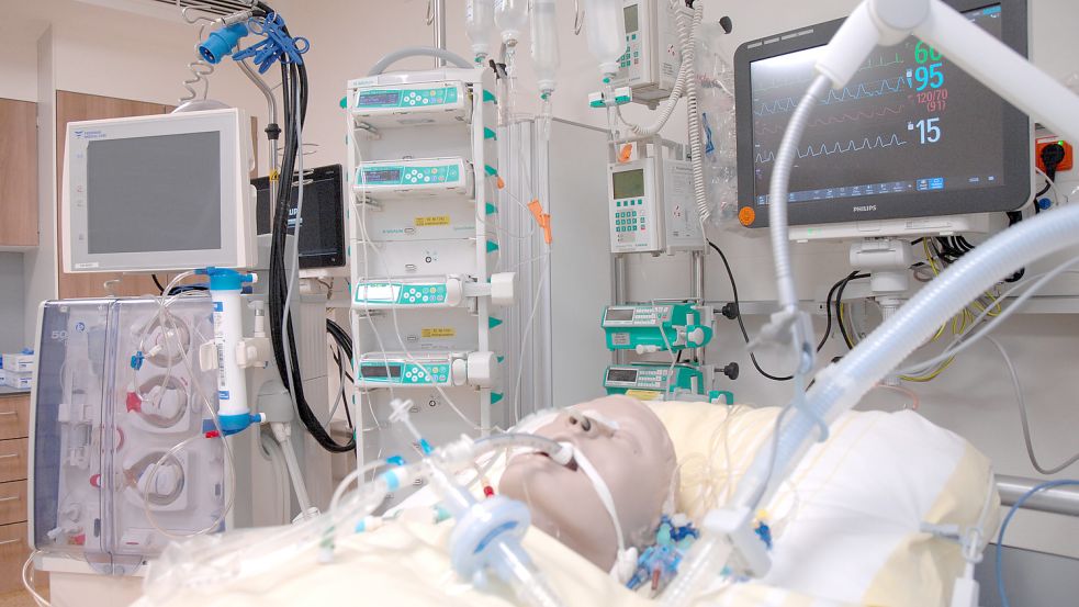Ostfriesische Krankenhäuser melden immer wieder ihre Intensivstationen ab. Das heißt, die Rettungsdienste können keine neuen Patienten hinbringen. Foto: Ellinger