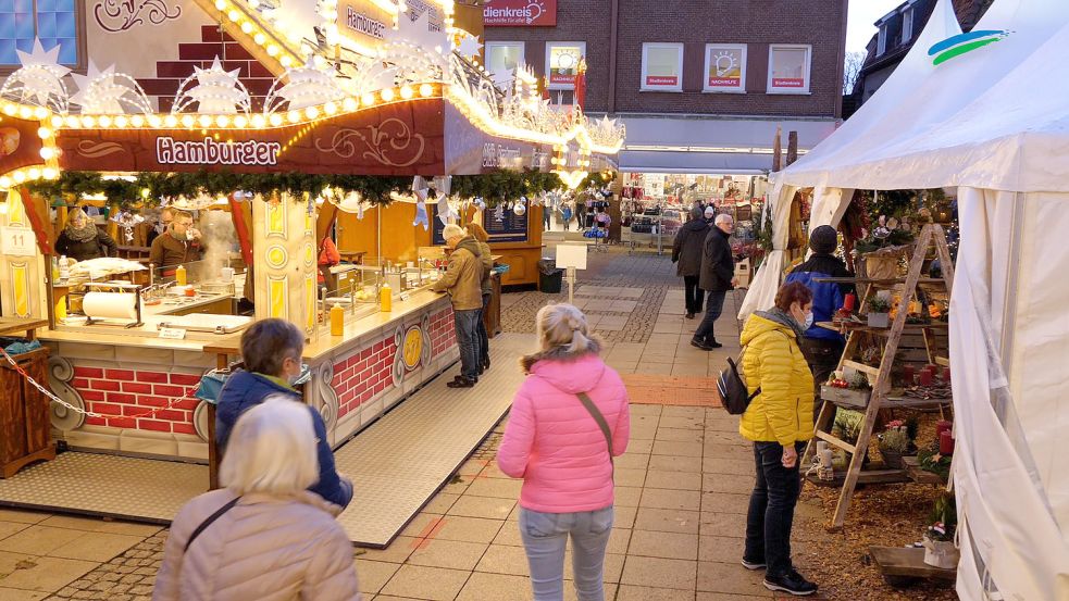 Auf Weihnachtsmärkten gilt ab Mittwoch Maskenpflicht. Foto: ostfriesen.tv