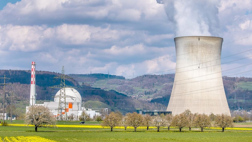 Das Atomkraftwerk Leibstadt wurde im Dezember 1984 in Betrieb genommen. Foto: Haas/Imago Images