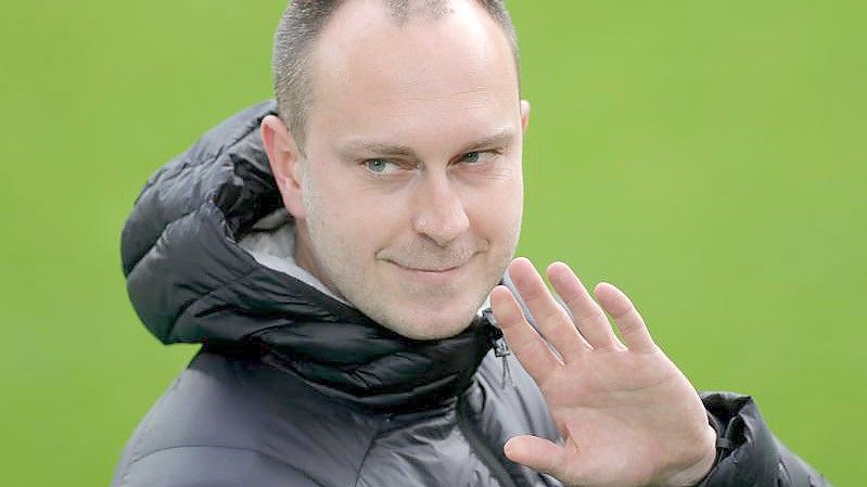 Wird neuer Trainer von Werder Bremen: Ole Werner. Foto: Friedemann Vogel/epa Pool/dpa