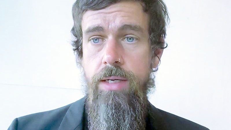 Jack Dorsey gibt den Chefposten bei Twitter auf. Foto: Michael Reynolds/Pool EPA/AP/dpa