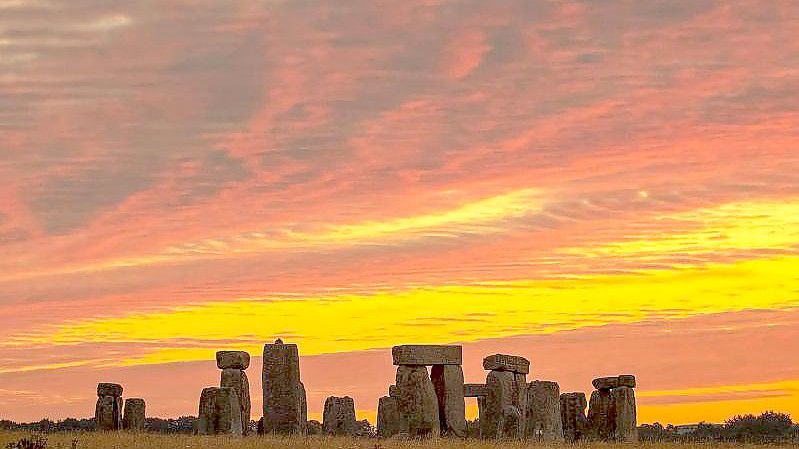 Wie Stonehenge erbaut wurde, bleibt ein Rätsel. Was dabei gegessen worden ist, wird hingegen klarer. Foto: Espa Photo Agency/CSM via ZUMA Wire/dpa