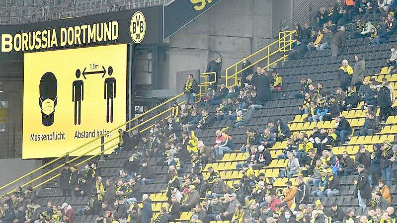 Borussia Dortmund storniert die Bayern-Tickets. Foto: Bernd Thissen/dpa