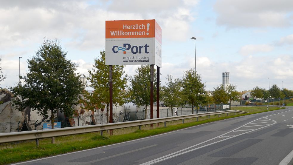 Der C-Port am Küstenkanal bekommt eine neue Geschäftsführung. Foto: Fertig
