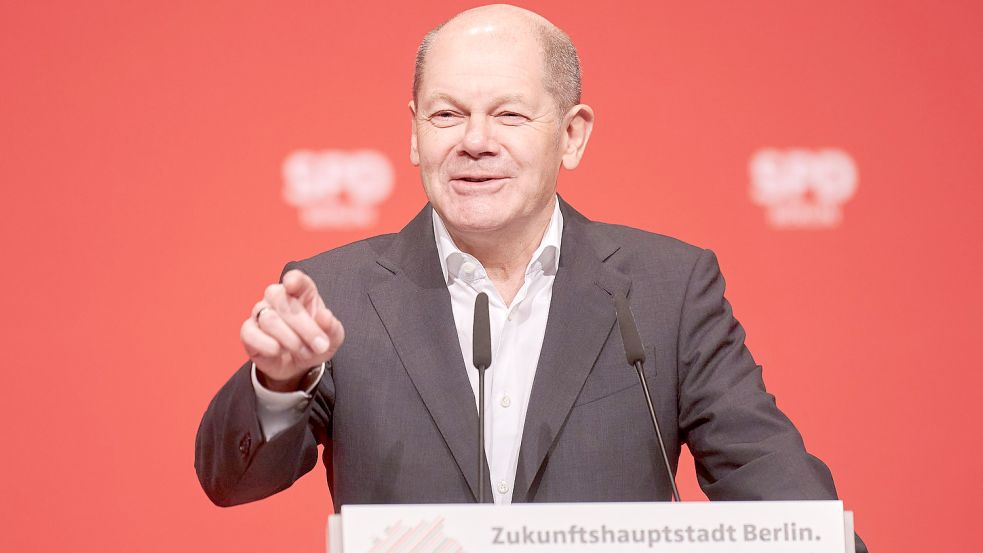 Olaf Scholz benennt seine Minister: Sehen Sie die SPD-Pressekonferenz im Livestream. Foto: dpa/Annette Riedl