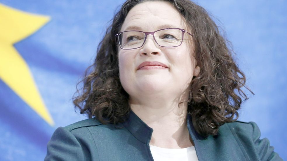 Die ehemalige SPD-Vorsitzende Andrea Nahles ist als neue Chefin der Bundesagentur für Arbeit im Gespräch. Wie stehen ihre Chancen? Foto: Simone Kuhlmey, via www.imago-images.de