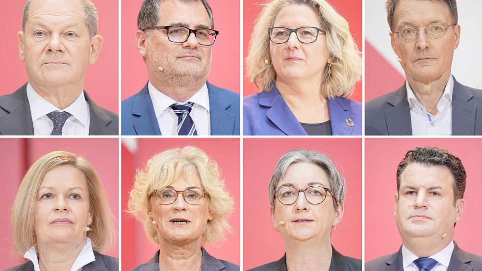 Jetzt stehen auch die SPD-Namen für das Ampel-Kabinett fest. Foto: Michael Kappeler / dpa