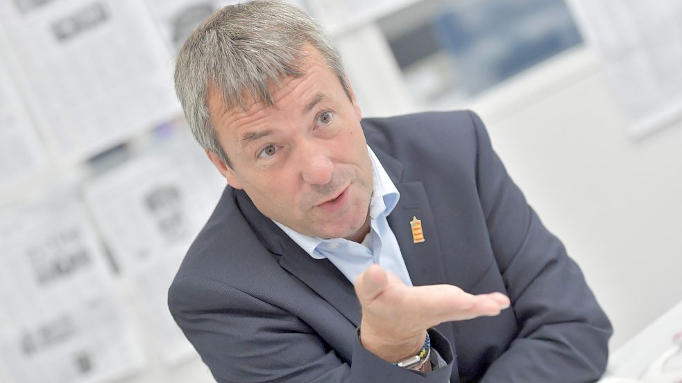 Johann Saathoff: „Da werde ich eine Stimme für den ländlichen Raum sein.“ Foto: Ortgies/Archiv