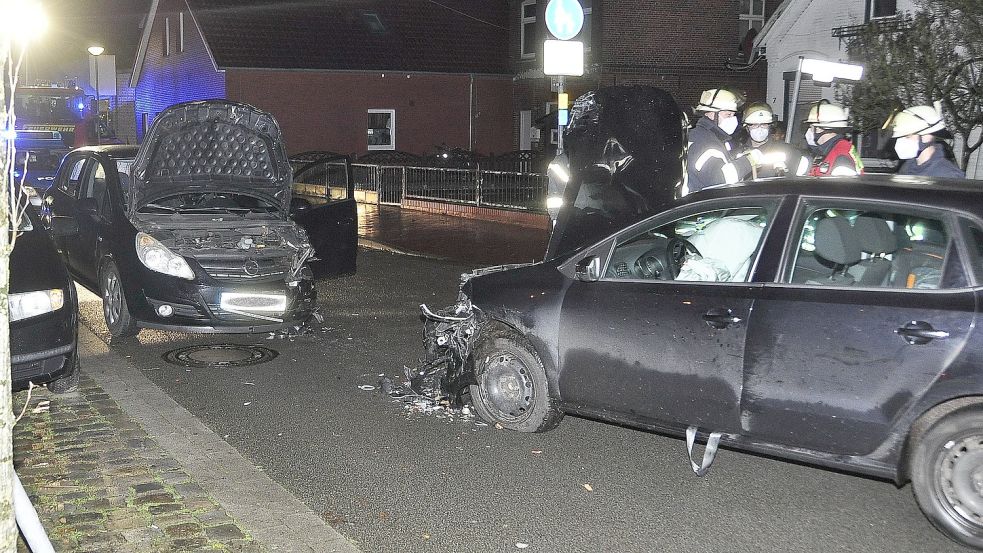 In der Großen Roßbergstraße kollidierten am Mittwoch zwei Autos. Foto: Wolters