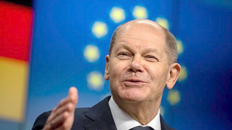 Nach seinen ersten Antrittsbesuchen in Paris und Brüssel reist Bundeskanzler Olaf Scholz (SPD) nach Polen. Foto: Michael Kappeler/dpa