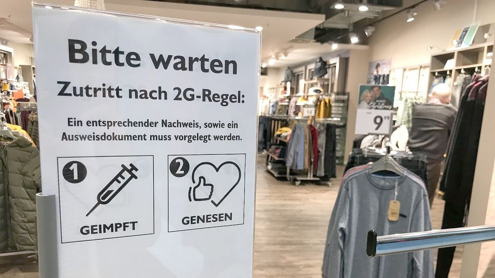 Die 2G-Regelung für Geschäfte in der Innenstadt ist Geschichte. Foto: Jana Probst