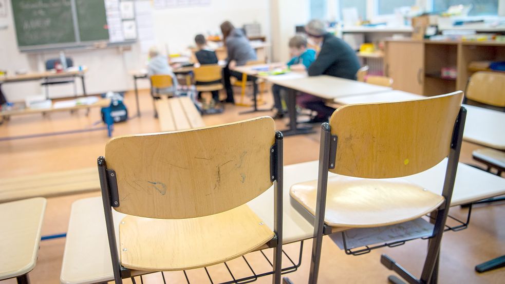 Vor allem in den älteren Jahrgängen wurden viele Schüler für die kommende Woche vom Präsenzunterricht abgemeldet. DPA-Symbolfoto: Schuldt