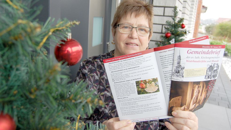 Im vergangenen Jahr war Premiere der Sing-Aktion, die Marita Hugen ins Leben gerufen hat. Im Gemeindeblatt wurde dafür geworben. Archivfoto: Janßen