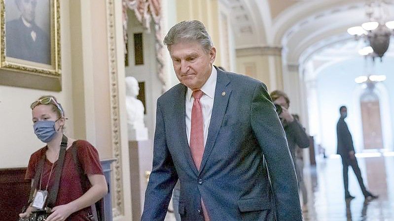 Joe Manchin ist demokratischer Senator des US-Bundesstaats West Virginia. Foto: J. Scott Applewhite/AP/dpa