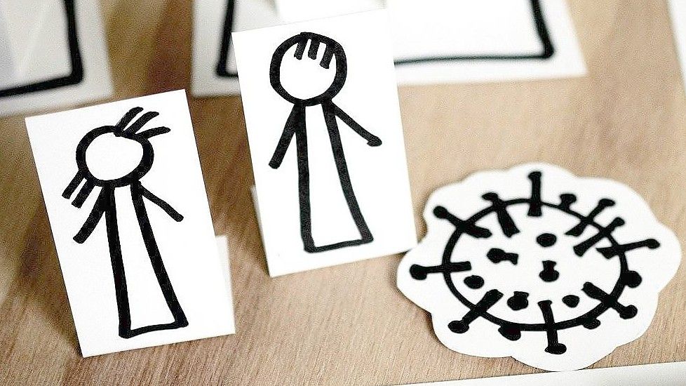 363 Menschen sind im Landkreis Aurich mit dem Coronavirus infiziert. Symbolfoto: Pixabay