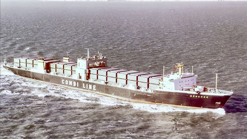 Vor 43 Jahren ging nördlich der Azoren das von Hapag Lloyd bereederte Frachtschiff „München“ unter. 28 Seeleute fanden dabei den Tod. Fotos: privat