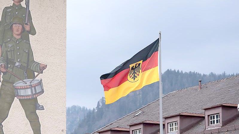 Die Hochstaufen-Kaserne in Bad Reichenhall (Bayern). Foto: picture alliance/Sven Hoppe/dpa/Symbolbild