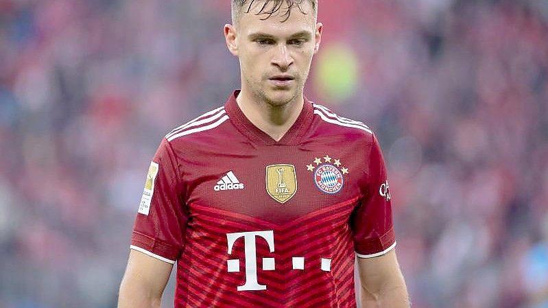 Um den Joshua Kimmich vom FC Bayern entbrannte im Herbst 2021 eine öffentliche Diskussion. Foto: Sven Hoppe/dpa