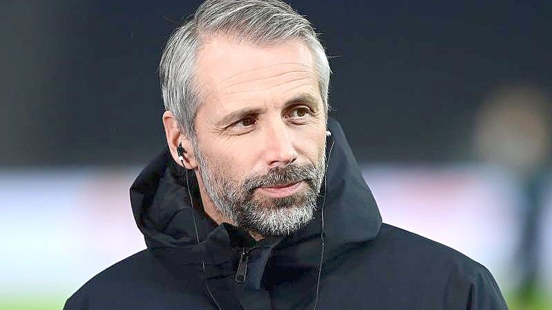 Dortmunds Trainer Marco Rose möchte keinen erneuten Lockdown. Foto: Soeren Stache/dpa-Zentralbild/dpa