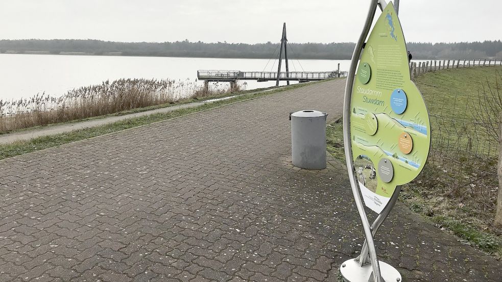 Der Erlebnispfad an der Thülsfelder Talsperre wurde durch EU-Fördermittel ermöglicht. Foto: Landkreis Cloppenburg