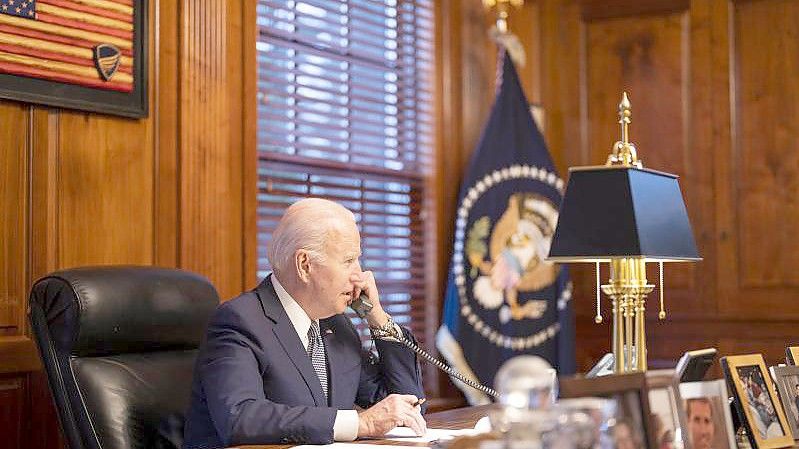 US-Präsident Joe Biden hat am 30. Dezember mit Wladimir Putin telefoniert. Foto: Adam Schultz/The White House/dpa