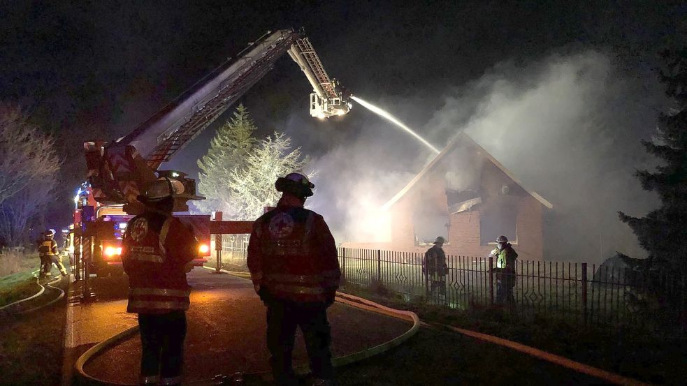 Im Einsatz waren die Feuerwehren Wymeer-Boen und Bunde.