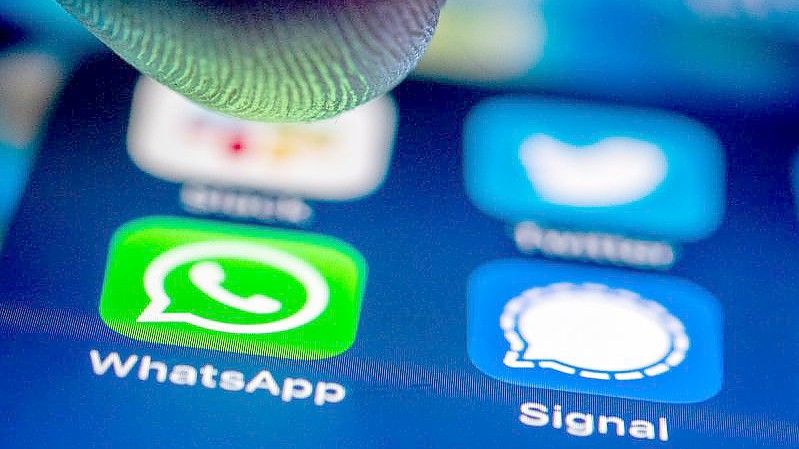 Der bei Signal entwickelte Verschlüsselungs-Algorithmus wird auch von WhatsApp eingesetzt. Foto: Zacharie Scheurer/dpa