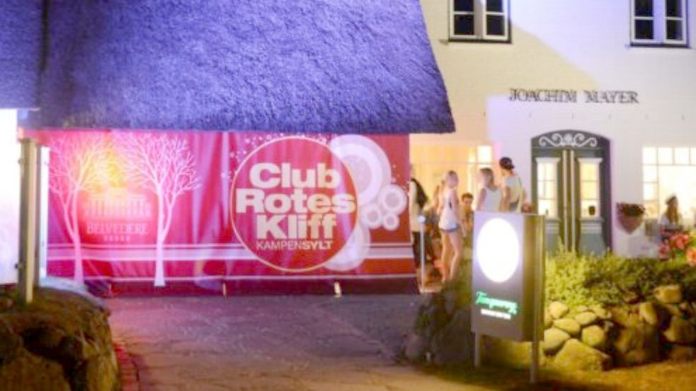 Der Club Rotes Kliff in Kampen auf Sylt ist legendär. Foto: Club Rotes Kliff