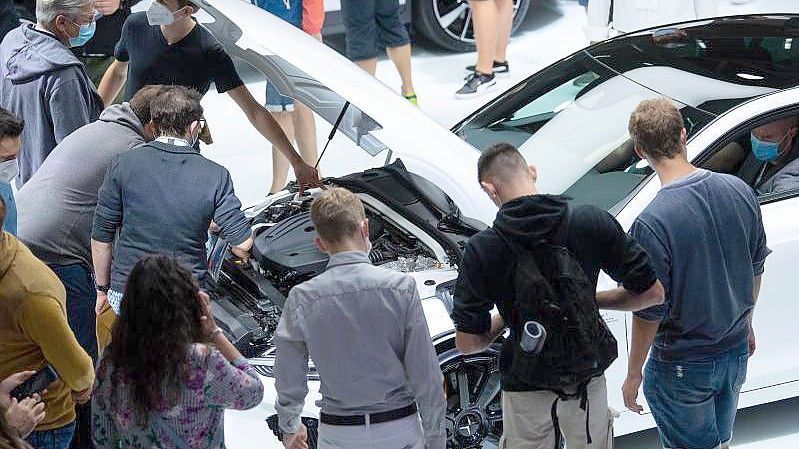 Die Automesse IAA fand im Sommer zum ersten Mal in München statt. Foto: Sven Hoppe/dpa