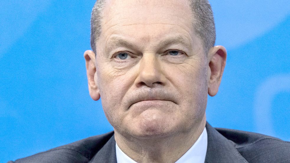 Bundeskanzler Olaf Scholz (SPD) hatte sich schon im November für eine Impfpflicht spätestens im März ausgesprochen. Doch das Projekt droht zum Rohrkrepierer zu werden. Foto: John Macdougall / AFP