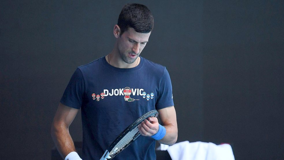 Novak Djokovic muss Australien nach der Niederlage vor dem Bundesgericht verlassen. Foto: imago images/AAP